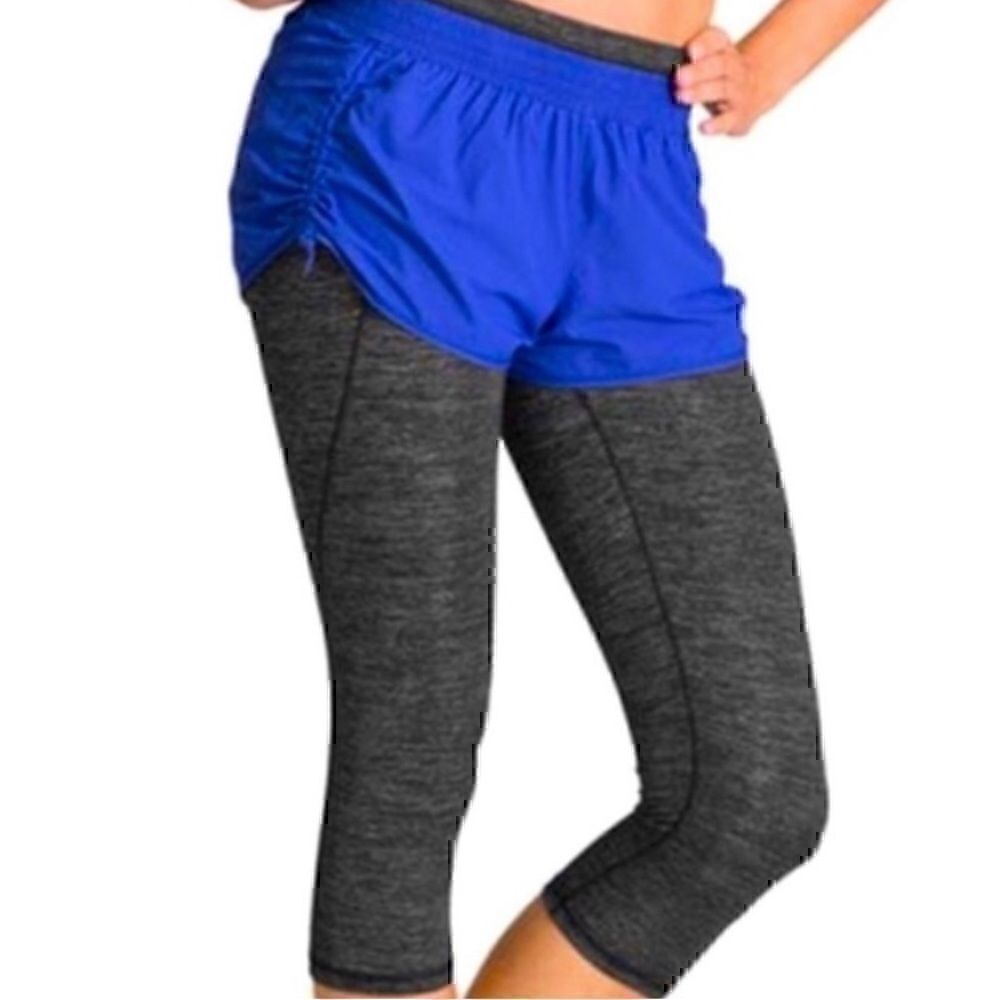 NWT Athleta Go Getter 2 in One Leggings and Shorts combo 1X